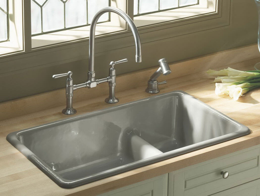 Luxurious Homes The Greatest Ideas For A Corner Kitchen Sink