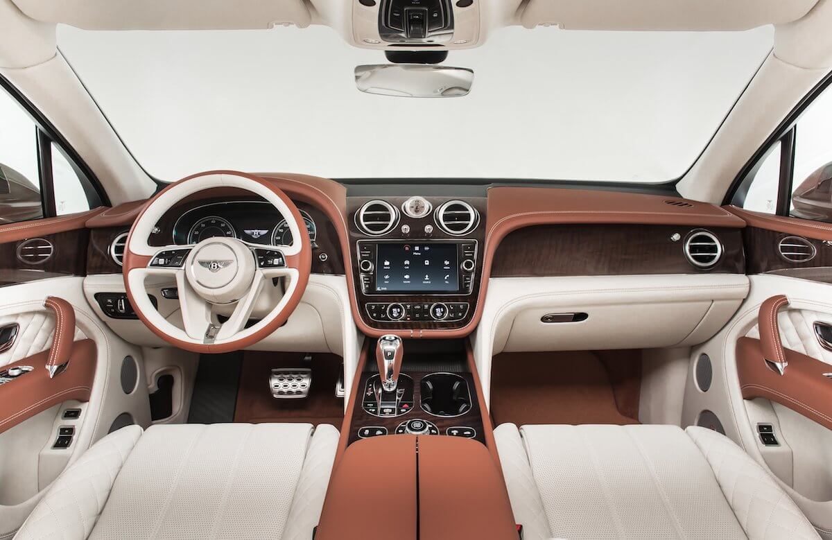 luxurious cars interior