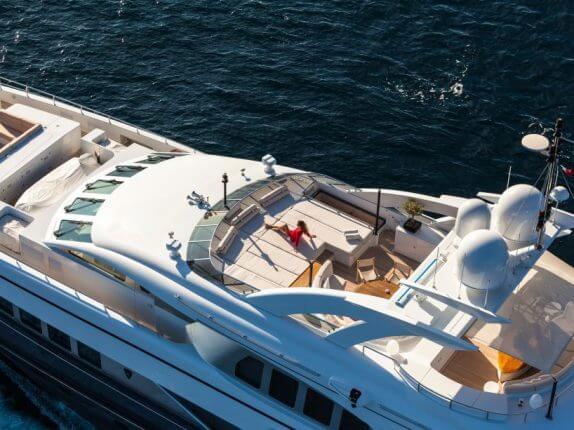 luxury yacht