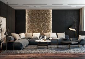 black-living-room-accent-colors